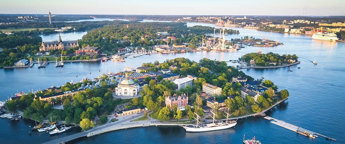 A view over Stockholm’s islands